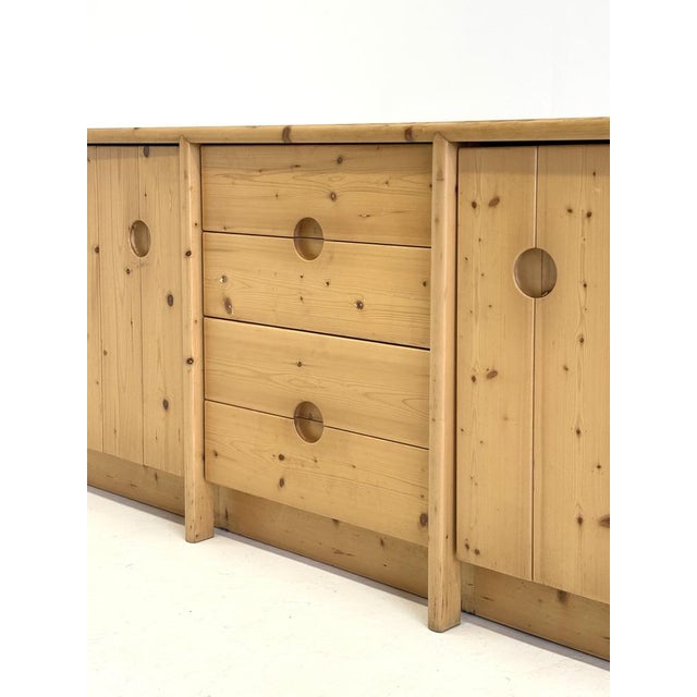 Pine Sideboard by Charlotte Perriand for Les Arcs, 1970s For Sale - Image 4 of 11