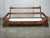 Brutalist Oak and Bouclé 3-Seater Sofa, Former Czechoslovakia, 1970s For Sale - Image 6 of 17