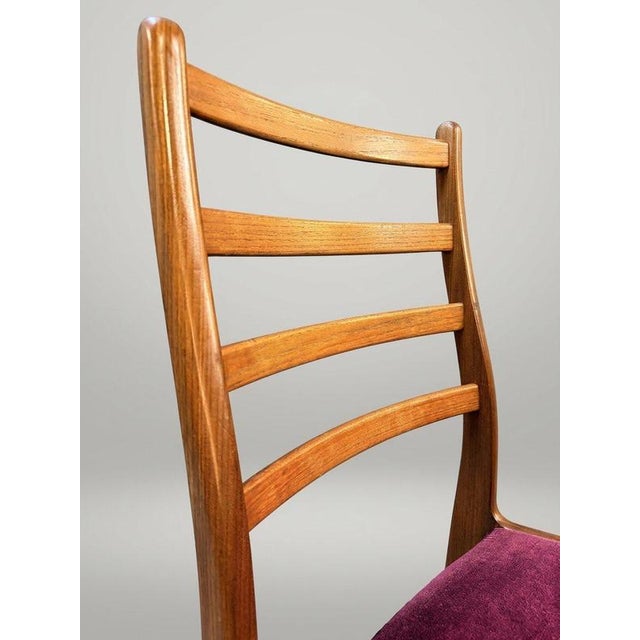 Fresco Teak Ladder Back Dining Chairs from G Plan, 1960s, Set of 6 For Sale - Image 4 of 8