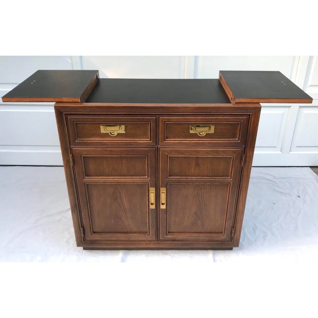 Vintage Stanley Furniture FlipTop Buffet Server Chairish