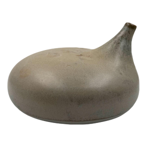 Mid-Century Organic Modern Gres Vase, Franco Bucci Italy Ca. 1970