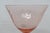 Glass Early 20th Century Pink Stem Depression Glass Optic Swirl Glassware Wine Sherry Goblets 4751b - 4pc For Sale - Image 7 of 11