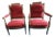 Mid 20th Century Pair of French Louis XVI Style Giltwood Armchairs For Sale