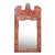 Georgian Chinoiserie Red Lacquer Wall Mirror – London 1741 For Sale