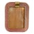 Pink Murano Twist Glass Picture Frame For Sale