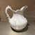1900 - 1909 Antique White Porcelain Pitcher Francaise La Porcelain French Country For Sale - Image 5 of 12