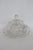 Mid 20th Century Clear Pressed Glass Covered Butter Cheese Serving Dish Petal Scalloped Rim For Sale - Image 14 of 16