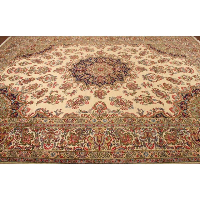 Textile Middle Eastern Hand-Knotted Rug For Sale - Image 7 of 10