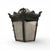 This authentic 19th century French lantern is a striking example of timeless European craftsmanship. Hand-forged from...