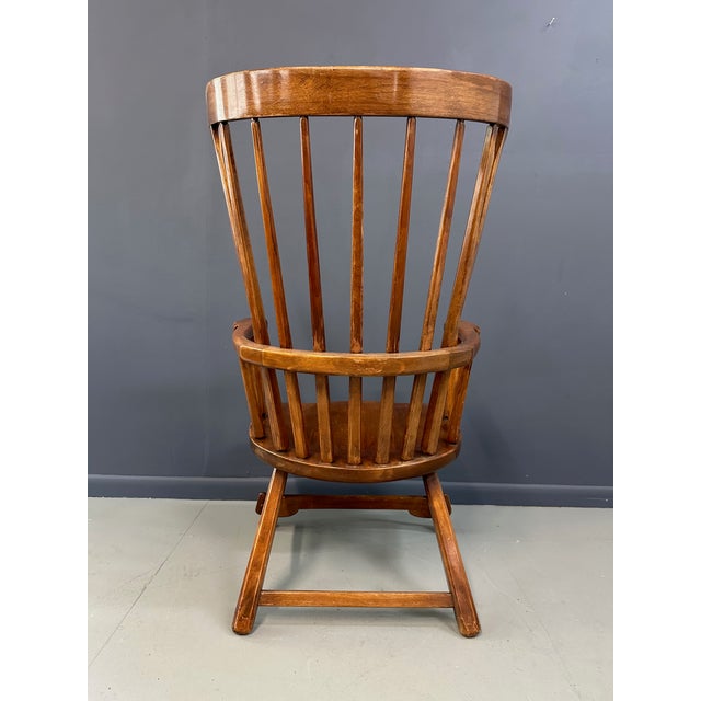 1950s Grand Windsor Chair by Herman De Vries for the Sikes