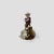 Sitzendorf German Porcelain Spill Vase Figurine – Boy Playing Flute on Fence For Sale - Image 4 of 8