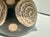 Vintage Ceramic Table Lamp with Circular Decoration and Swivel Lampshade, Germany, 1960s For Sale - Image 16 of 18