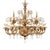 Dark Amber Pagliesco Lively Curls Murano Glass Chandelier by Simoeng for Simoeng For Sale - Image 6 of 6