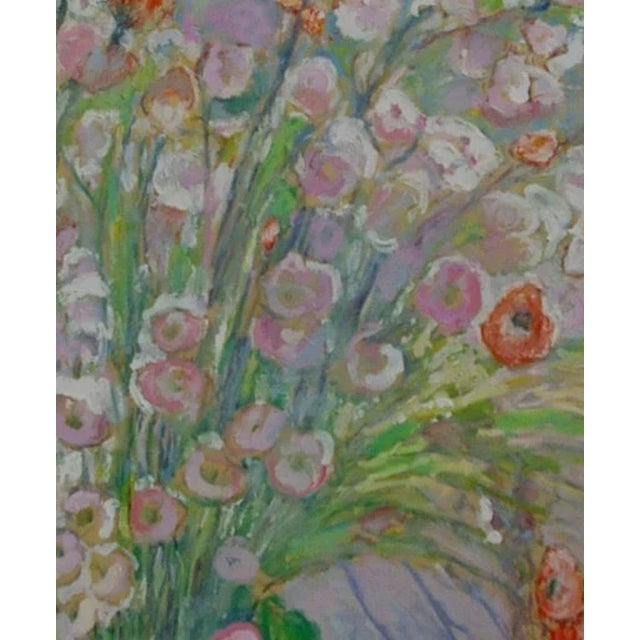 1970s Floral Oil Painting, Still Life Art by Maksimenko For Sale - Image 6 of 6