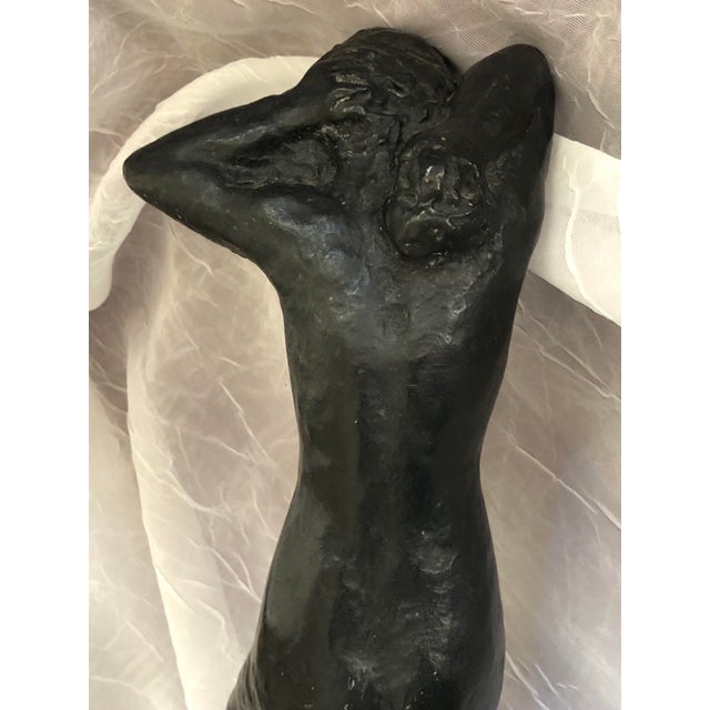 1966 Pierre Bonnard Nude Girl Bathing Alva Studio/Albright Gallery Statue For Sale - Image 9 of 12