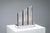Triple Column Table Lamp in Stainless Steel attributed to Goffredo Reggiani, 1960s For Sale - Image 18 of 18
