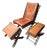1970s Custom Brutalist Lounge Chair & Ottoman by Joshua Height- Set of 2 For Sale