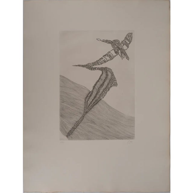 Fred Deux, Becoming, Original Engraving For Sale - Image 6 of 6
