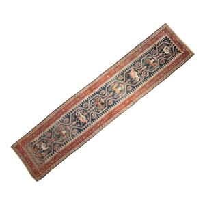 Antique Malayer Rug Runner - 3'6" x 16'2"