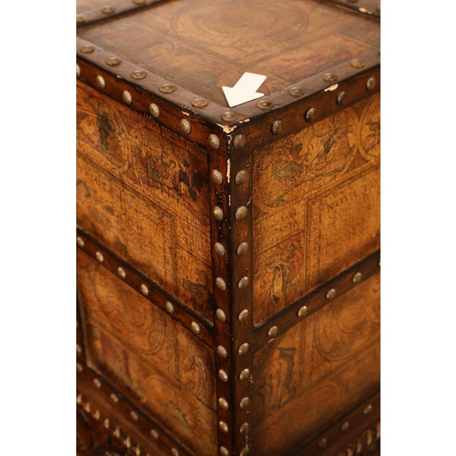 Pulaski 'Espaigne' Large Square Old World Map Storage Coffee Table For Sale - Image 12 of 18