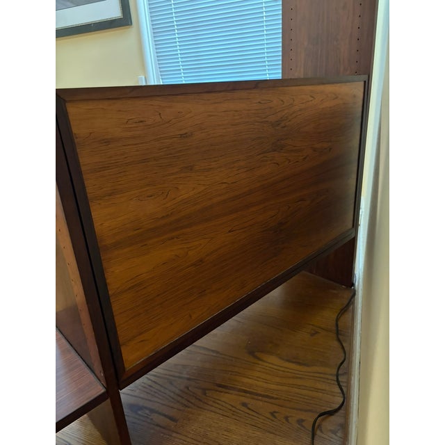 Danish Rosewood Mid Century Shelving Unit, Adjustable For Sale - Image 13 of 14