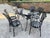 Metal Francois Carre Garden Dining Table Base Restored For Sale - Image 7 of 7