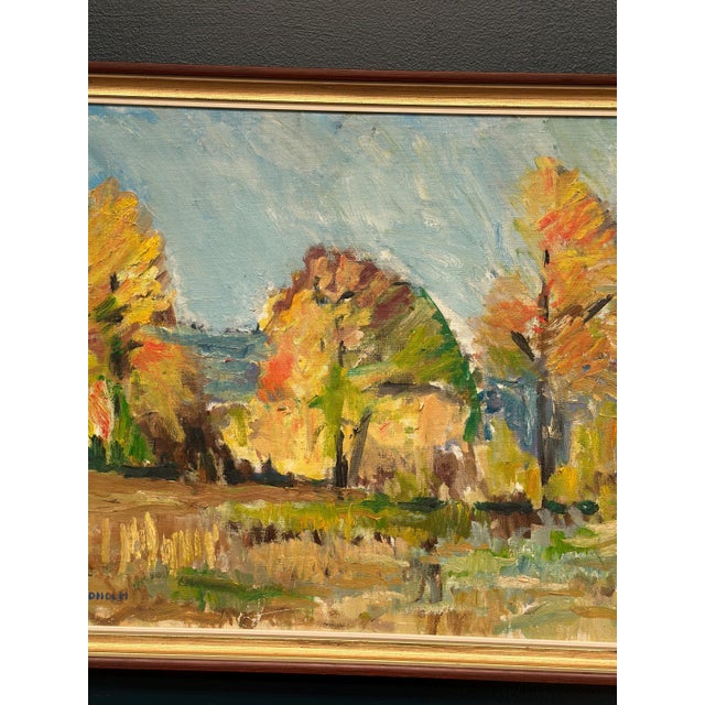 Mid-Century Modern Gunnar Rydholm, Klar September, 1960s, Oil on Canvas, Framed For Sale - Image 3 of 18
