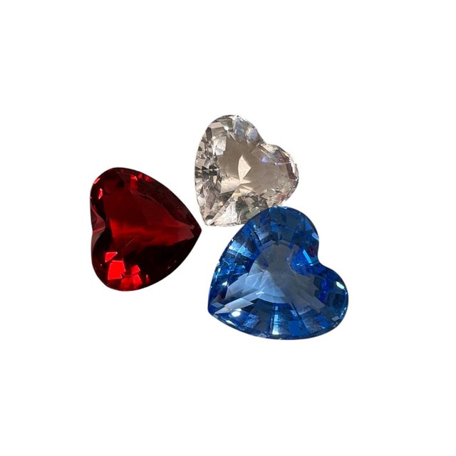新品同様 Swarovski Chairish | Trio Heart Crystal 洋楽
