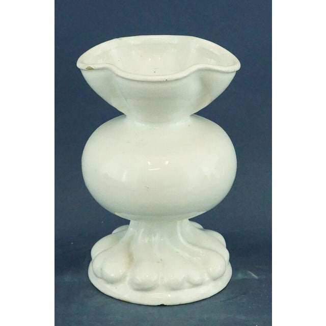White Vintage Ceramic Vase by Pozzo Garitta, 1930s For Sale - Image 8 of 18