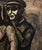 Gerrit Hondius Untitled (Two Figures) Ink Wash For Sale - Image 4 of 7