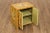 Vintage Faux Bamboo Paint Decorated Low Two-Door Cabinet For Sale - Image 4 of 13
