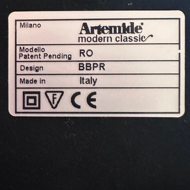 1960s Ro Table Lamp by BBPR for Artemide, 1962 For Sale - Image 5 of 12