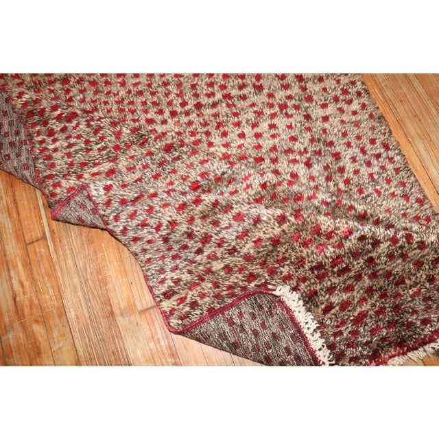 Mid-20th Century Turkish Tulu Rug circa 20th century. Measures: 4'2" x 6'11".