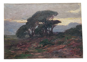Joseph Perrachon, Landscape with Trees, 20th Century, Painting