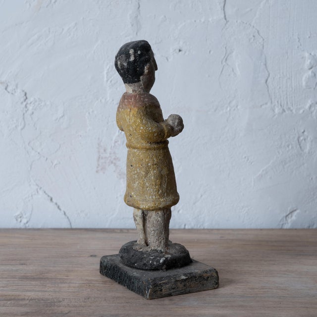 Naive Bultos Christ Child Figurine, 19th Century For Sale In Savannah - Image 6 of 10