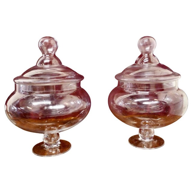 Large Storage Jars Shop Display, 1960s, Set of 2 For Sale - Image 9 of 9