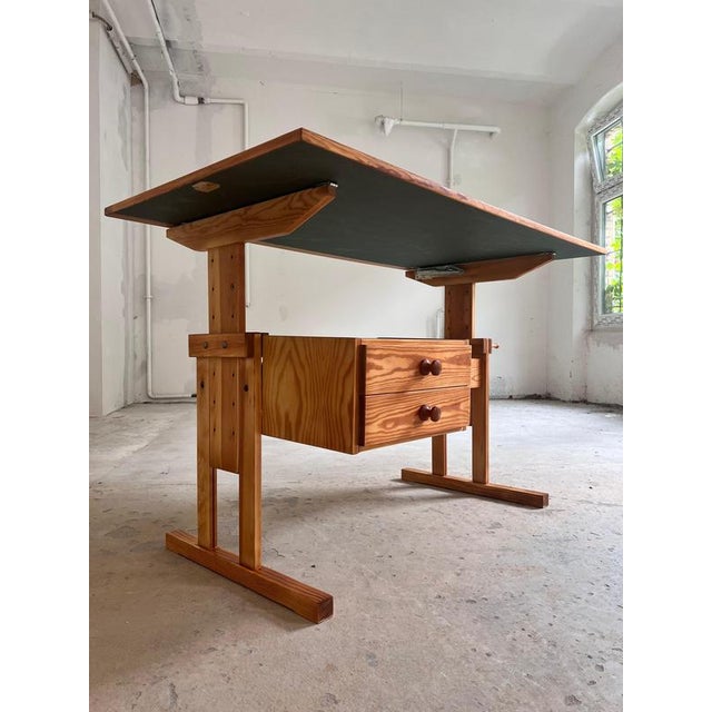 Height-Adjustable Desk in Pine by Trekanten For Sale - Image 11 of 11
