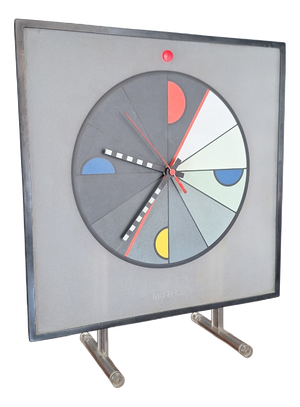 Morphos Clock by Kurt B. Delbanco for Acerbis, Italy, 1980s