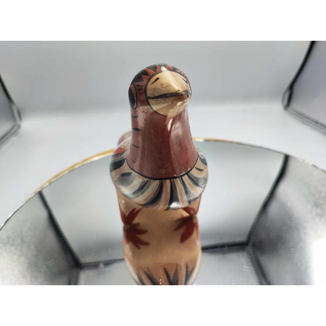 1960s Mexican Tonala Ceramic Bird Figurine, 1960s For Sale - Image 5 of 7