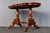 Wood Vintage Brown Salon Table For Sale - Image 7 of 13