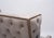 Lavender Birch Leather Wing Chair and Ottoman For Sale - Image 13 of 15