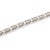 Zancan Polished & Brushed 18k White Gold Necklace For Sale - Image 4 of 5