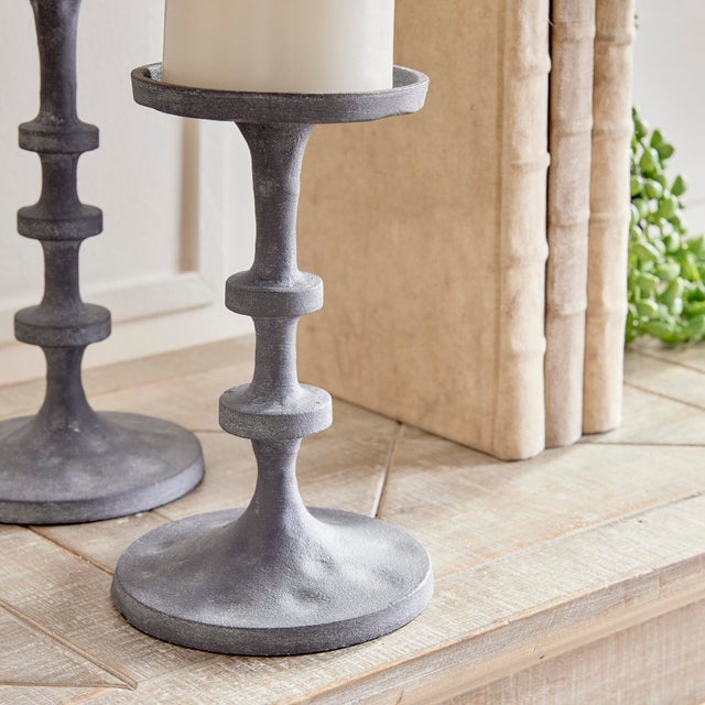 Abacus Petite Candle Stands, Set of 2 For Sale In Chicago - Image 6 of 6