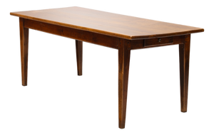 Antique Farmhouse Table in Cherrywood, 1880