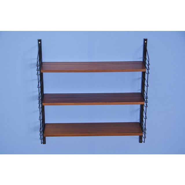 Mid-Century Modern Danish Wall Rack in Teak by A. Dekker for Tomado, 1960s For Sale - Image 3 of 7