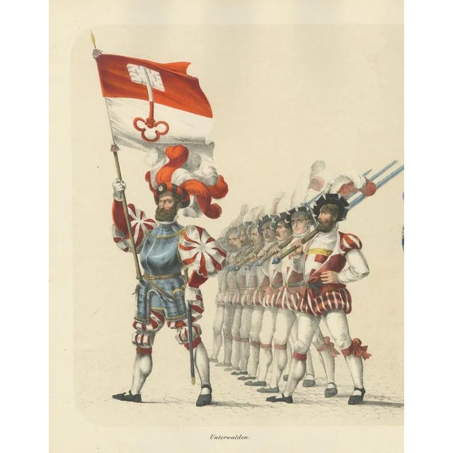The Cantons Unterwalden and Lucerne, 1855, Print For Sale - Image 6 of 11