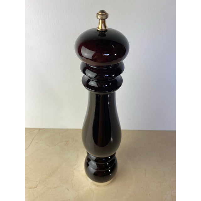 Mid 20th Century Vintage Chiarugi 1952 "Elite" Wood Pepper Mill, Made in Italy — Florence For Sale - Image 5 of 7