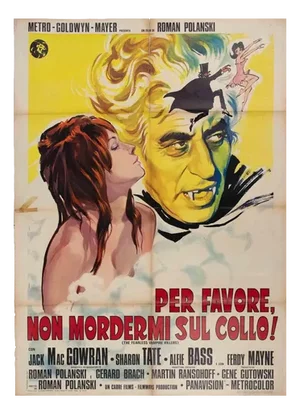 Per favore, non mordermi sul collo! / The Fearless Vampire Killers Poster, Italy, 1957