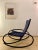 Blue Postmodern Rocking Chair by Stefan Heiliger for Strässle, 1990s For Sale - Image 8 of 11