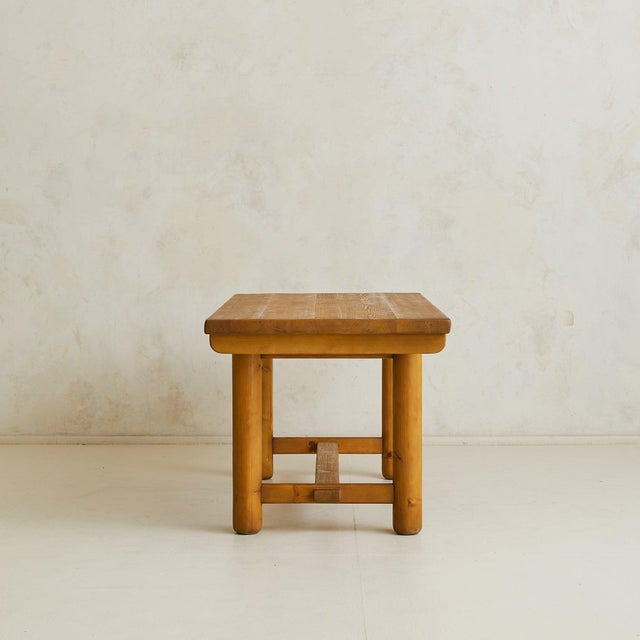 French Pine Dining Table in the Manner of Georges Robert, 1970s For Sale - Image 11 of 18